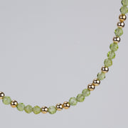 Collier Anna en péridot