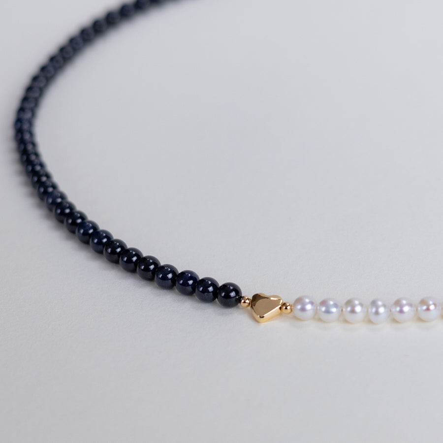 Collier Romy saphir