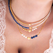 Collier Romy cyanite