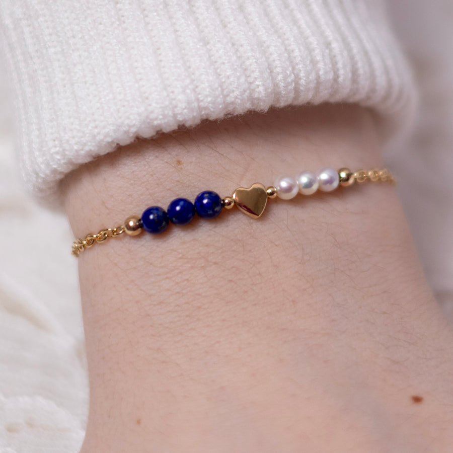 Bracelet Lizzie lapis lazuli